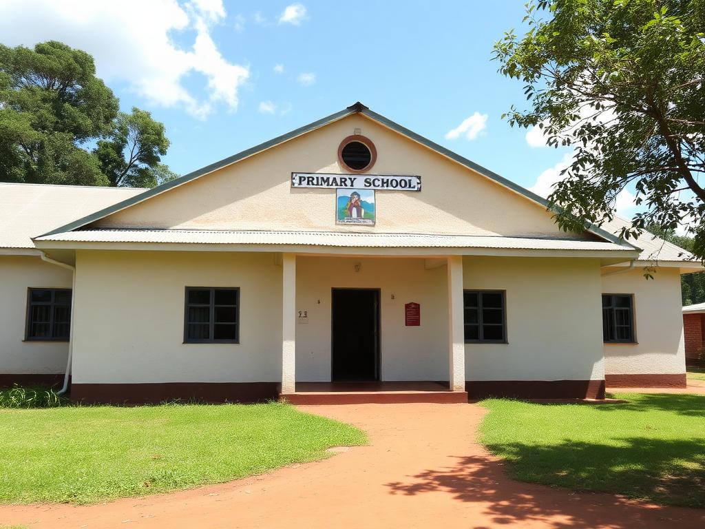 School building exterior